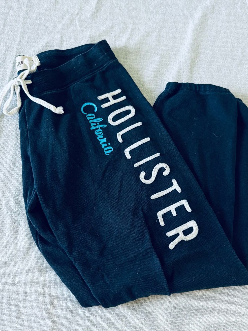 Hollister Navy Lounge Sweatpants XS